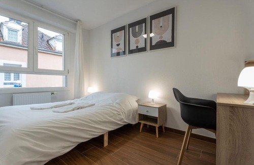 Huningue Apartment | Beautiful apartment for 6 people, near Basel, parking