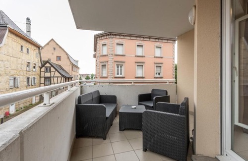 Huningue Apartment | Beautiful apartment for 6 people, near Basel, parking