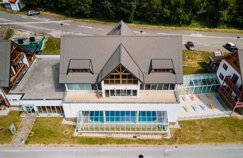 Hocko Pohorje Apartment | Beautiful apartment with WIFI, pool, TV, patio, pets allowed, panoramic view and parking