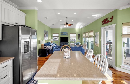 Pointe San Luis House | Beautiful beach and bay views! 2 min walk to the ramp walkover! Kid amenities!