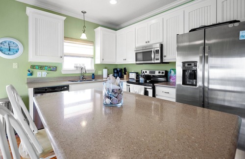 Pointe San Luis House | Beautiful beach and bay views! 2 min walk to the ramp walkover! Kid amenities!