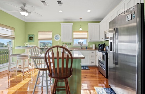 Pointe San Luis House | Beautiful beach and bay views! 2 min walk to the ramp walkover! Kid amenities!