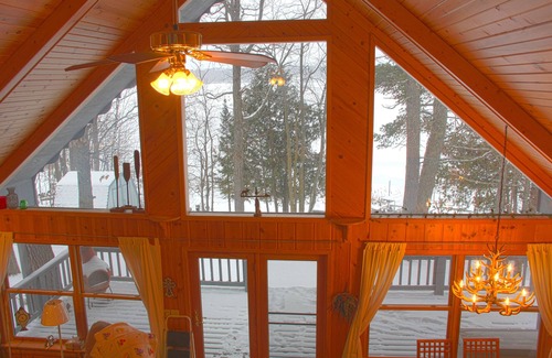 Longville Ski Chalet | Beautiful Chalet On Long Lake. Spring and Summer dates still available!