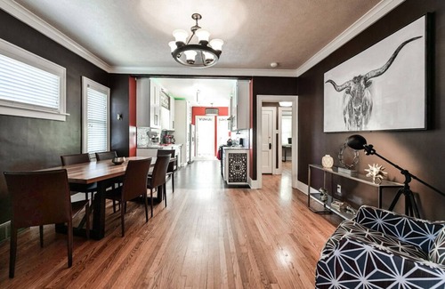 Downtown Omaha House | Beautiful, comfortable home with a tidy backyard and garage space.