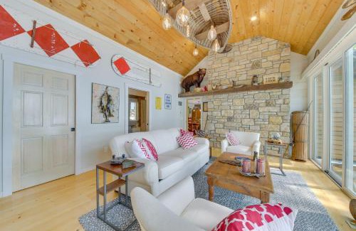 Embden House | Beautiful Embden Pond Cabin with Dock and Kayaks!