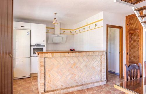 Sanlucar la Mayor House | Beautiful private villa with A/C, private pool, WIFI, TV, patio, pets allowed and parking