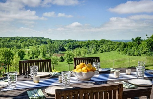 Platte City House | Beautiful estate in the bluffs with breath taking views and a private air strip!