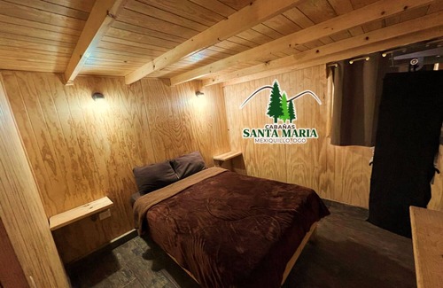 Pueblo Nuevo Cabin | Beautiful fully equipped cabin with fireplace.