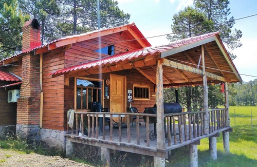 Pueblo Nuevo Cabin | Beautiful fully equipped cabin with fireplace.