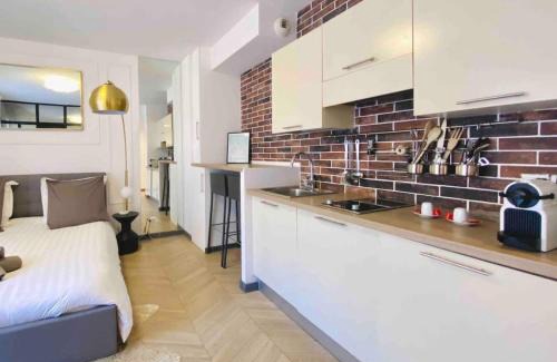 Monte Carlo City Centre Apartment | Beautiful Fully Renovated Centrally Located Studio