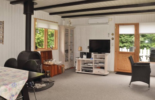 Skastrup Strand House | Beautiful home in Bogense with kitchen