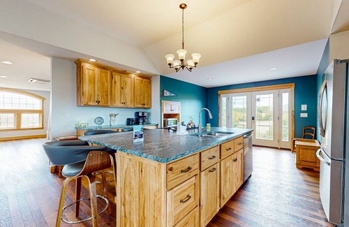 Town of Milo House | Beautiful home in wine country w/deck, peaceful views & close to town