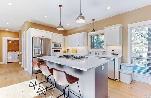 RiverWild House | Beautiful Home with Deck, Shared Pool and Hot Tub - Near the Slopes