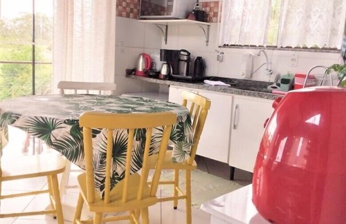 Praia do Rosa House | Beautiful house with incredible views of the Ibiraquera lagoon and the sea