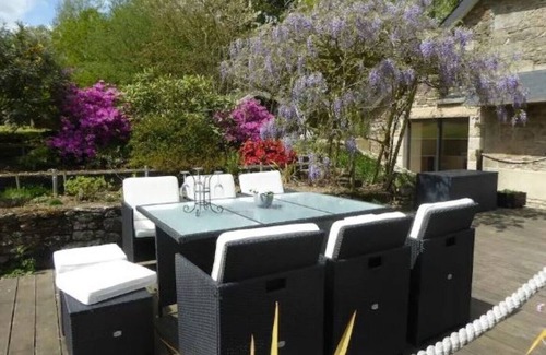 Meneac House | Beautiful House with own Pool & Hot Tub set in Quiet Hamlet next to Private Lake