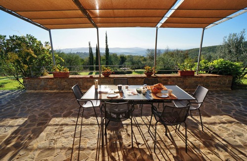Castelnuovo Berardenga Villa | Beautiful Private & Luxurious Tuscan Villa Near Siena/Scenic Views/Crete Senesi