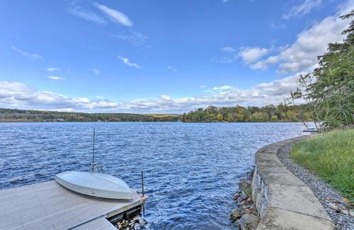 Swartswood House | Beautiful Lakefront Retreat with Deck and Views!