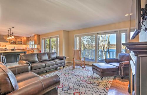 Swartswood House | Beautiful Lakefront Retreat with Deck and Views!