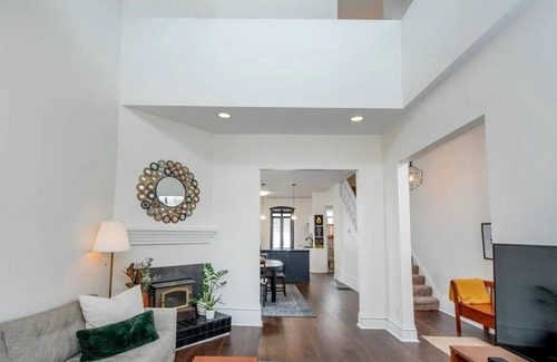 West Side House | Beautiful Modern Victorian Home with unique private rooms