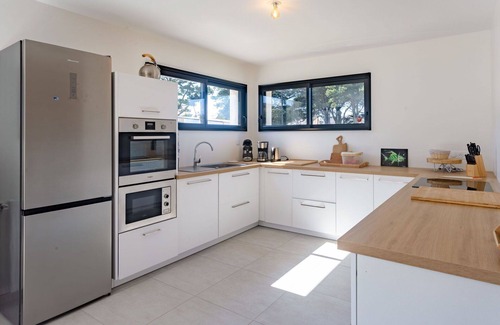 Saint-Germain-sur-Ay House | Beautiful private villa for 4 guests with WIFI, terrace and parking