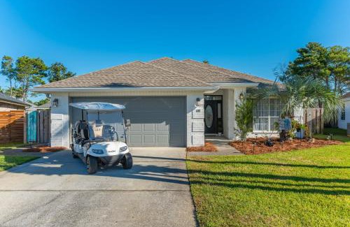 Miramar Beach House | Beautiful Pet Friendly Home! Tropical Pool, Optional Golf Cart & Pool Heat, Minutes to Beach