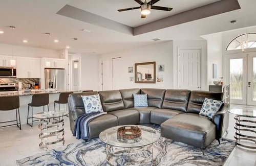 Burnt Store Villa | Beautiful Pool Home with Gulf access