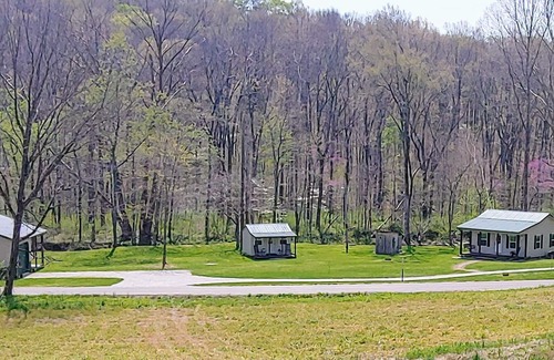 Taswell Cabin | Beautiful private country setting, 4 miles to Little Patoka Boat Ramp.