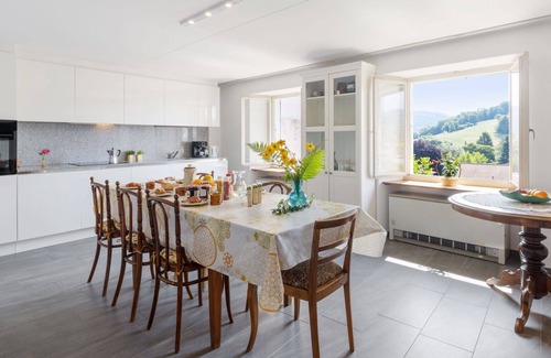 Novaggio House | Beautiful private villa for 6 people with TV and patio