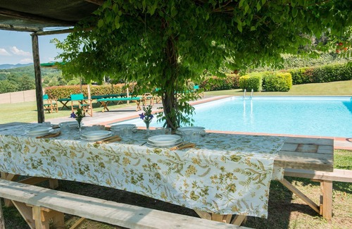 Vicchio Villa | Beautiful private villa for 12 people with WIFI, private pool, TV, terrace and panoramic view