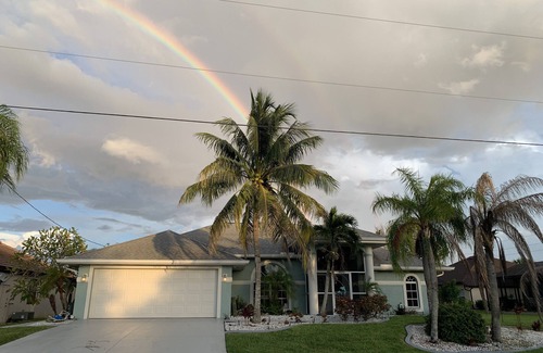 South Gulf Cove House | Beautiful relaxing waterfront home with pool, spa and boat dock.