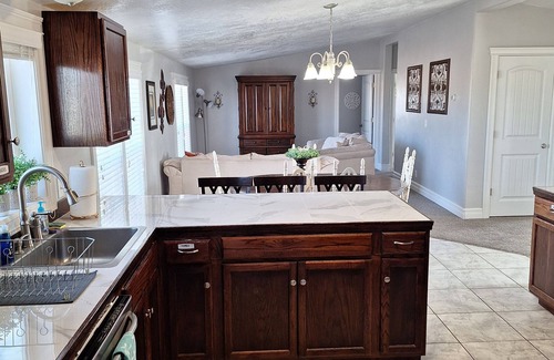 Vernal House | Beautiful Split Mountain house rental
