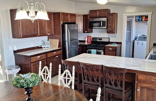 Vernal House | Beautiful Split Mountain house rental