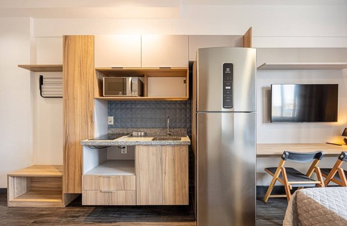 Santa Paula House | Beautiful studio São Caetano ap307