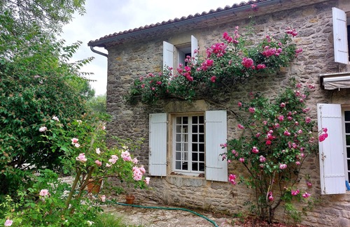 La Jarrie-Audouin House | Beautiful stone family home with swimming pool