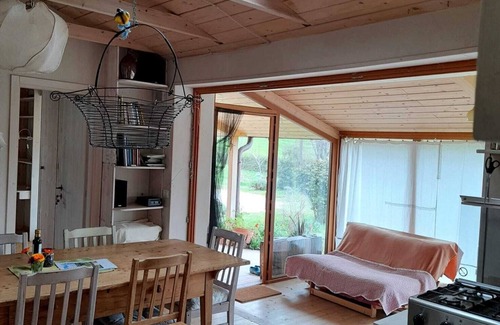 Barchi House | Beautiful straw bale house between organic vineyards and olive grove