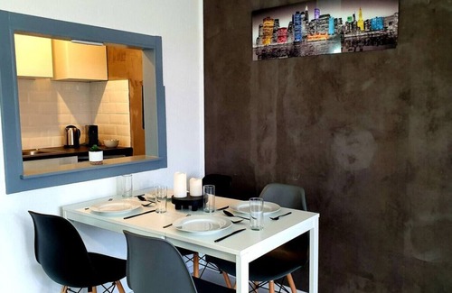 Mannheim City Centre Apartment | Beautiful studio with a view