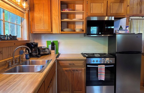 Iron River Cabin | Beautiful Sunset Lake cabin rental