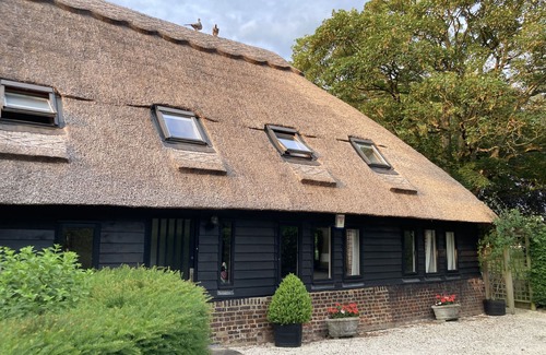 Petham Cottage | Beautiful thatched barn . Rural and peaceful , glorious grounds.