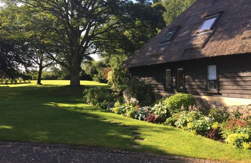 Petham Cottage | Beautiful thatched barn . Rural and peaceful , glorious grounds.