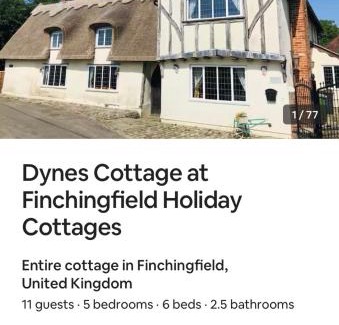 Finchingfield House | Beautiful thatched Dynes Cottage Finchingfield sleeps 10