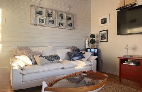 Newtonville House | Beautiful Waterfront Home 25 Minutes from Saratoga. Available for Belmont!
