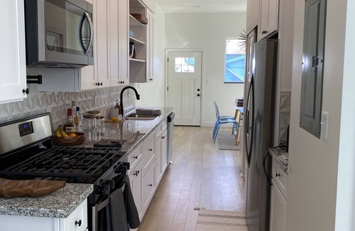 South 7th Ward House | Beautifully Appointed 2 bedroom 1.5 bath New Home steps from Frenchmen Clubs