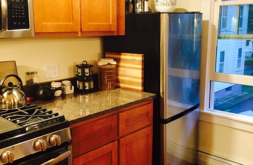 South End Apartment | Beautifully renovated Carriage House apt within a tree-house like setting.