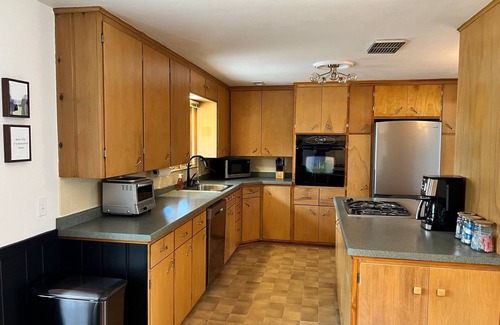 Lake Mills House | Beautifully styled, Mid Century Modern, family friendly Lake Mills House!