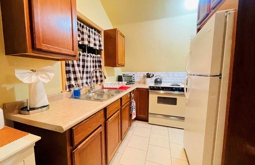 Beaver Shores Condo | Beaver Lake Studio - King size bed and lake view