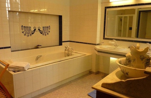 Marcillac-Vallon House | Bed and Breakfast of La Tour de Baulès "LE GRAND SALON"