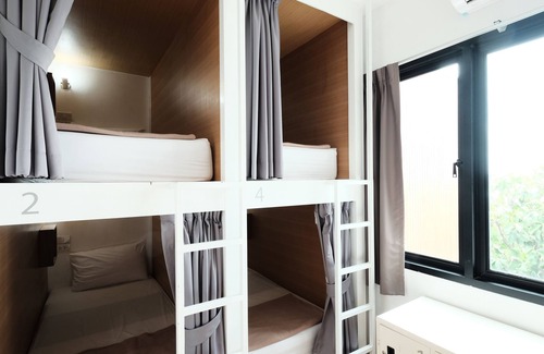 Lak Si House | Bed in 6-bed Female Dorm Shared Bathroom With a Shared Social Area
