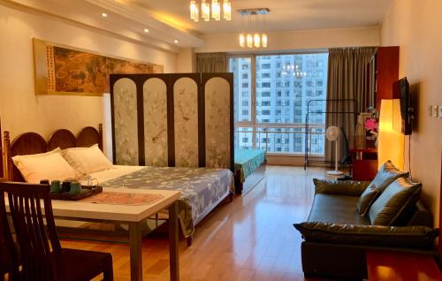 Shuangjing Apartment | Beijing City center - Luxurious duplex family flat