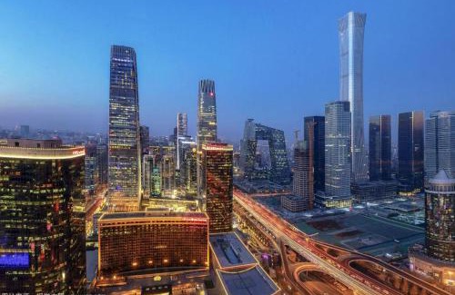 Shuangjing Apartment | Beijing City center - Luxurious duplex family flat