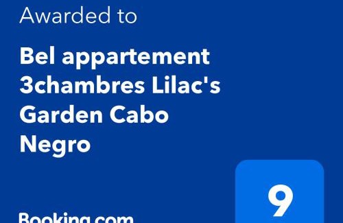 M'diq Apartment | Bel appartement 3chambres Lilac's Garden Cabo Negro